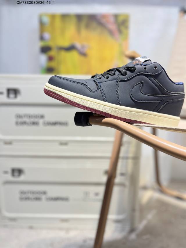 乔丹Air Jordan 1 Low Aj1低帮系列篮球鞋 官方同步配色Dv1759 Qm7830930#36-45半