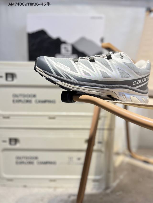 Salomon 萨洛蒙 男女鞋真标半码制，原楦原纸版开发版型，采用高性能结构鞋面提供稳固支撑性，配置牛角扣系带开合，欧索莱环保去臭环型组合鞋垫，外置三层双层组合