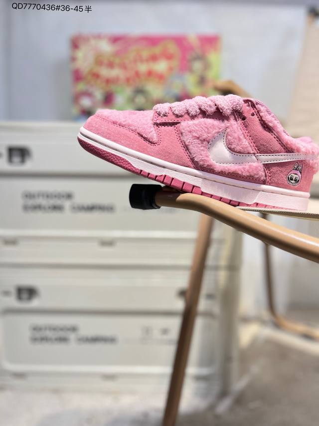 拉布布 X Nike Sb Dunk Low 大厂出品 极力推荐 新配色 原装头层材料 独家版型蒸餾加工 帶來的是更好的视觉和脚感体验 大厂纯原品质出货 清洁度