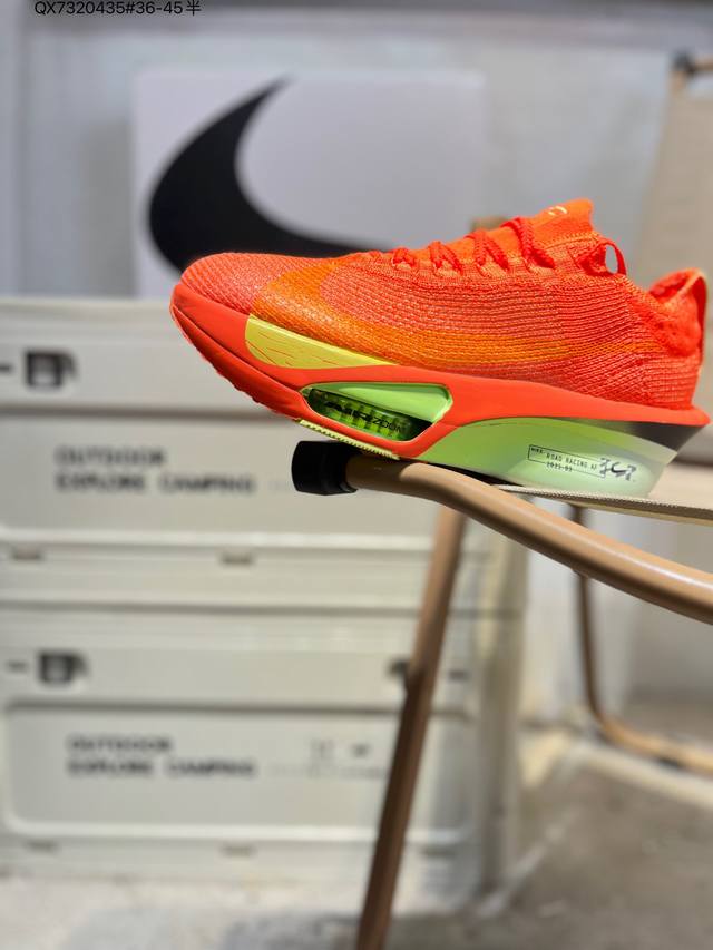 耐克 Nike Air Zoom Alphafly Next% 3 马拉松 全新马拉松超级跑鞋 有史以来最轻盈、测试次数最多的Nk Alphafly 经过精英马