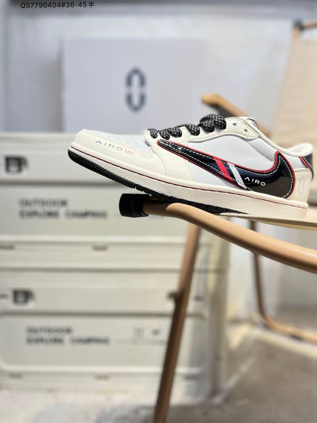 公司级头层皮乔丹Air Jordan 1 Low Aj1低帮系列篮球鞋 官方同步配色 原装级产物 #拒绝公底 立体鞋型 细节完美 高清洁度Fc1688 Qs77