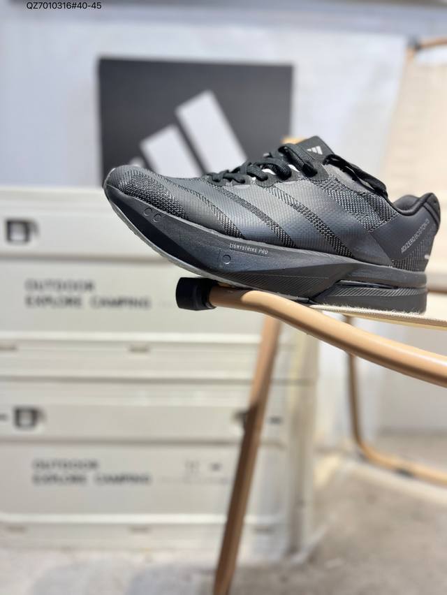 Adidas Adizero Boston 13M马拉松飞线贾卡轻质透气休闲运动跑步鞋Js4960 Qz7010316#40-45