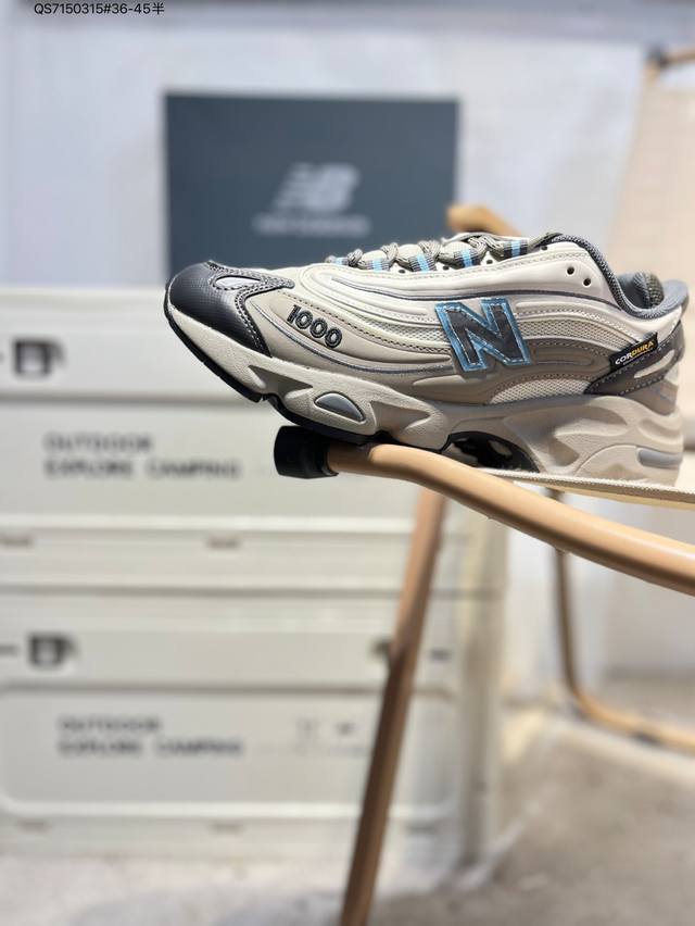 New Balance M1000 Nb新百伦系列低帮复古老爹风休闲运动慢跑鞋 全套原楦原纸板原厂数据开发 进口三明治网面 原装进口皮料正确绒感卡色 正确中底拉