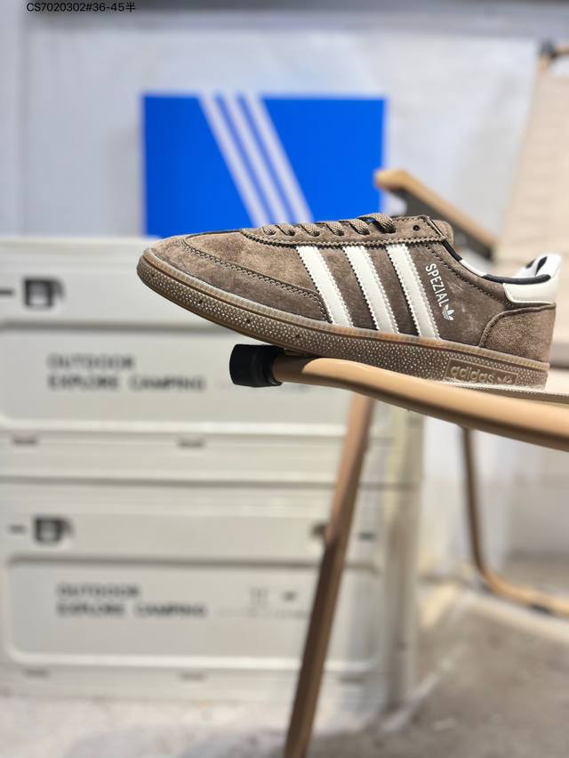 阿迪 Ad Originals Handball Spzl 手球运动员系列百搭休闲运动板鞋Jr5007 Cs7020302#36-45半