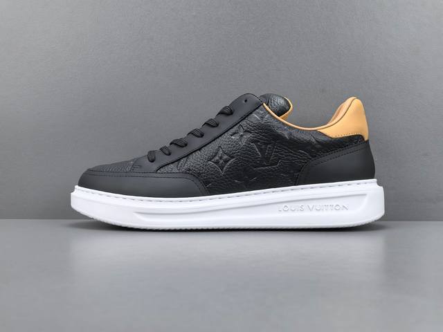 渠道优势 ！ 专柜版 驴牌 Louis Vuitton Beverly Hills 低帮 时尚板鞋 男款 尺码 38 39 40 41 42 43 44 45