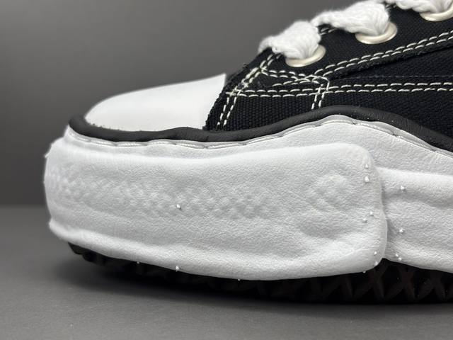 三原康裕 Og Sole Canvas Low 舒适日常 时尚板鞋 黑色