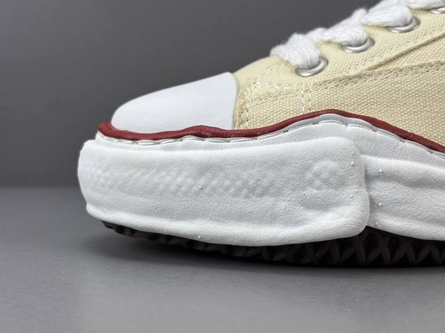 三原康裕 Peterson Og 棉布 休闲板鞋 男女同款 米黄色