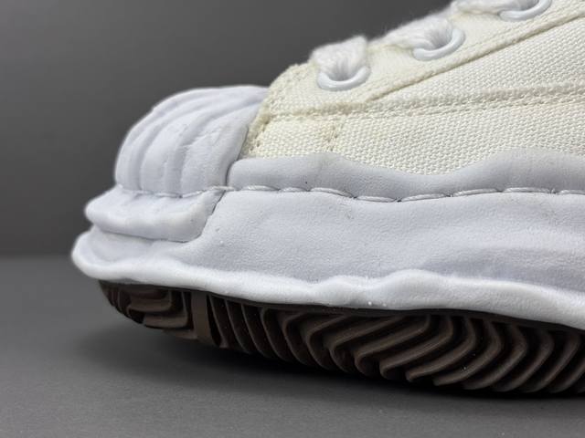 三原康裕 Blakey Og Sole 圆头系带 溶胶 时尚板鞋 男女同款 白色