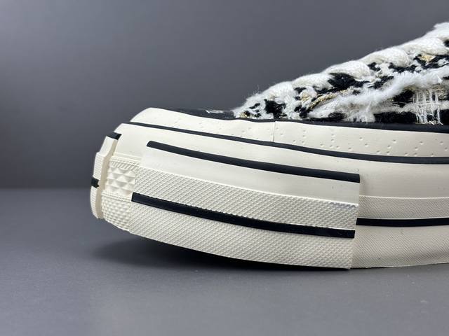 吴建豪系列 Xvessel G.O.P. Lows Mixed Tweed 防滑耐磨轻便 低帮 帆布鞋 男女同款 尺码34-45