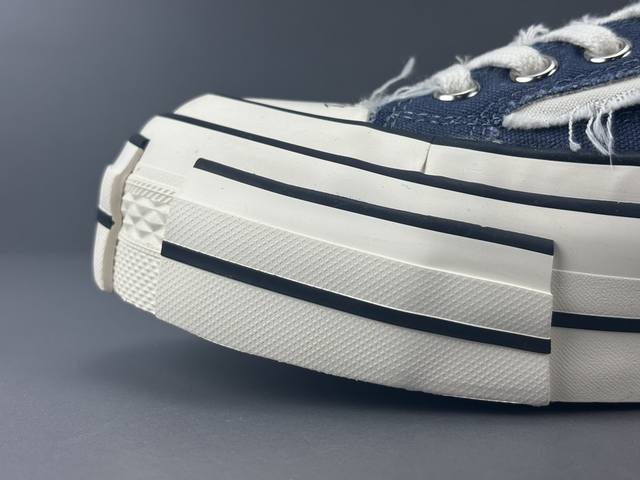 吴建豪 Xvessel G.O.P. Lows Navy 原厂一比一开发 防滑耐磨轻便 低帮 藏蓝色 男女同款 尺码34-45