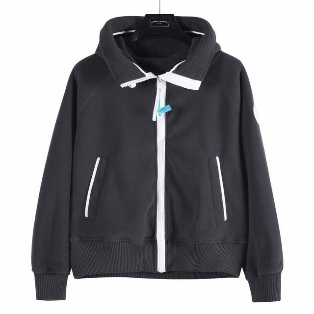 渠道优势 ！ 外贸保真版 大鹅 大鹅羊抓绒 浅灰Canada Goose Chilliwack羊毛抓绒飞行员夹克 尺码 S M L