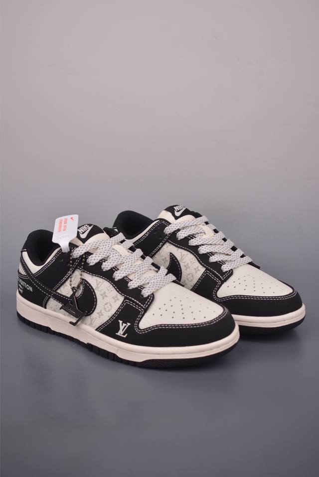 Nike Sb Dunk Low Lv联名 纯原大厂出品 极力推荐 原装头层材料 独家版型蒸餾加工 帶來的是更好的视觉和脚感体验 大厂纯原品质出货 清洁度 电绣