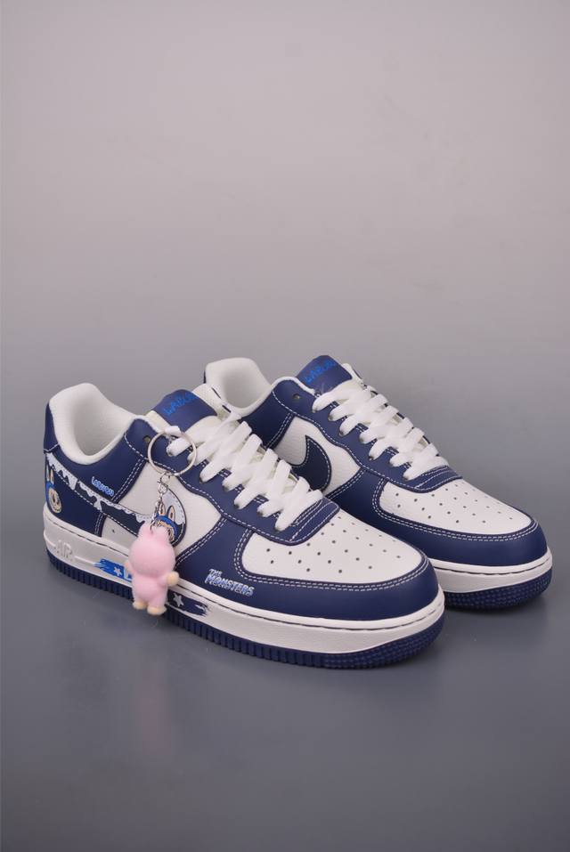 Nike Air Force 1 Low Labubu联名 原楦头原纸板 打造纯正空军版型 专注外贸渠道 全掌内置蜂窝气垫 原盒配件 原厂中底钢印、拉帮完美 官