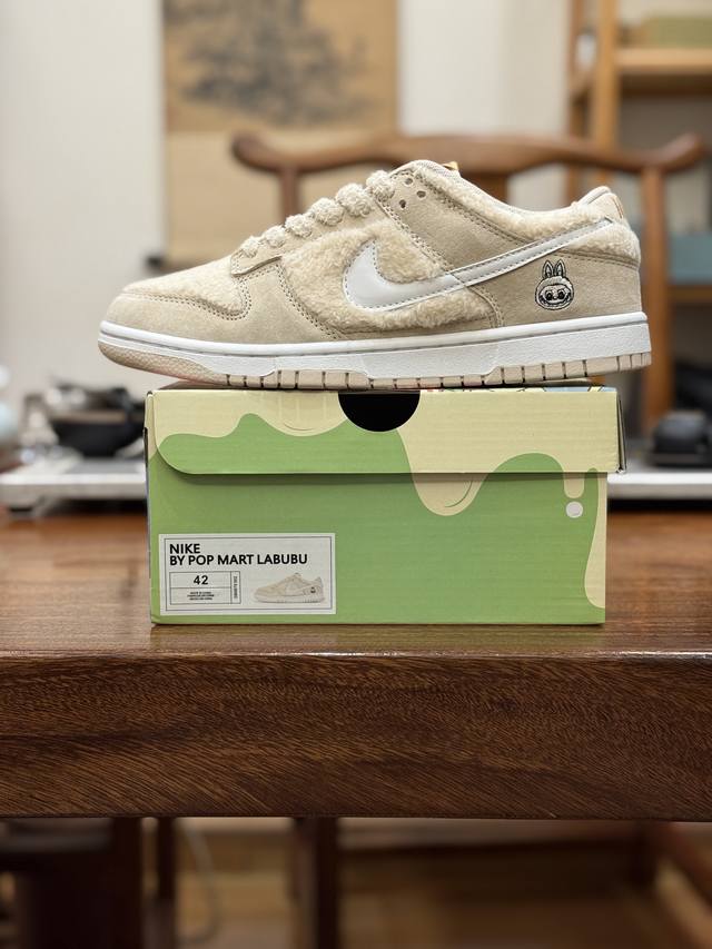 顶级原版 公司级 联名款 Nike Dunk By Pop Mart Labubu 多乳豆豆 Gb6675-002 男女鞋 36 36.5 37.5 38 38