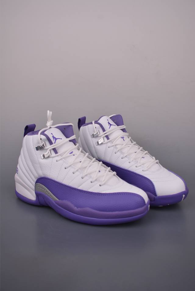 Air Jordan 12 Retro 公司级 性价比天花板 男子篮球鞋 更好的视觉和脚感体验 清洁度 皮料切割干净无任何毛边 细节完美 官方货号: Ct801