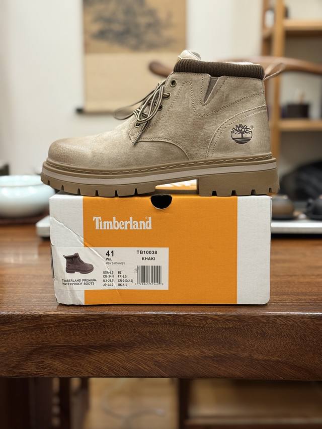 新货#Timberland添柏岚 天伯伦经典户外休闲大黄靴系列 广东大厂品质 原盒原包装 面料采用意大利顶级磨砂细纹牛皮 搭配防臭防腐真皮乳胶鞋垫 给您完美的穿