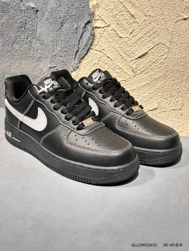 Nike Air Force 1 Low 白蓝 原楦头原纸板 打造纯正空军版型 专注外贸渠道 全掌内置蜂窝气垫 原盒配件 原厂中底钢印、拉帮完美 官方货号：Hq