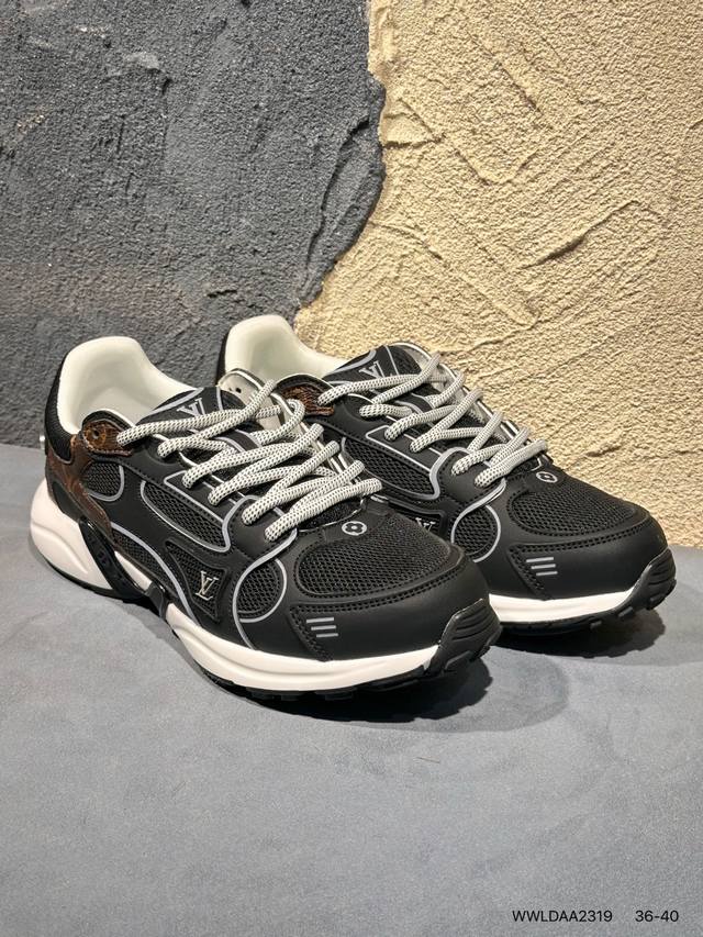 新品上市实拍 全新Lv路易威登Louis Vuitton Trainer Sneaker Low休闲运动文化百搭篮球板鞋Wwldaa2319