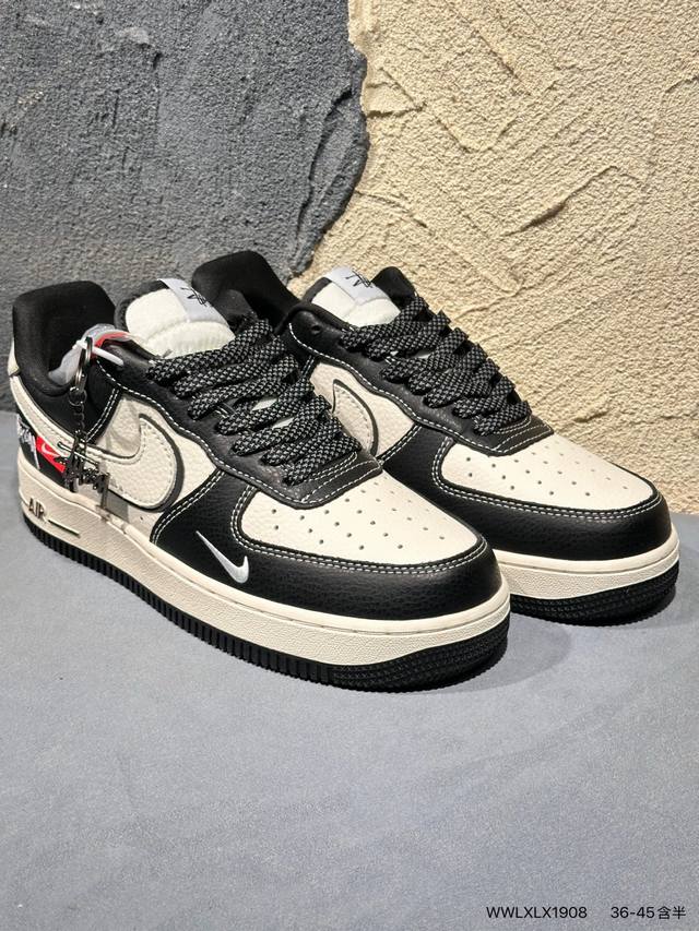 新品上市实拍 耐克 Nike Air Force 1 Low Premium 奶咖 代购指定版本 纯正版型 原盒原标原包装 Air Force 1于1982年推