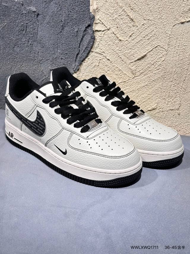 新品上市实拍 海外爆款限量发售！高端定制Nike Air Force 1 '07 Low “Superme联名---米白蓝猪八双钩 ” 高端定制 低帮休闲板鞋
