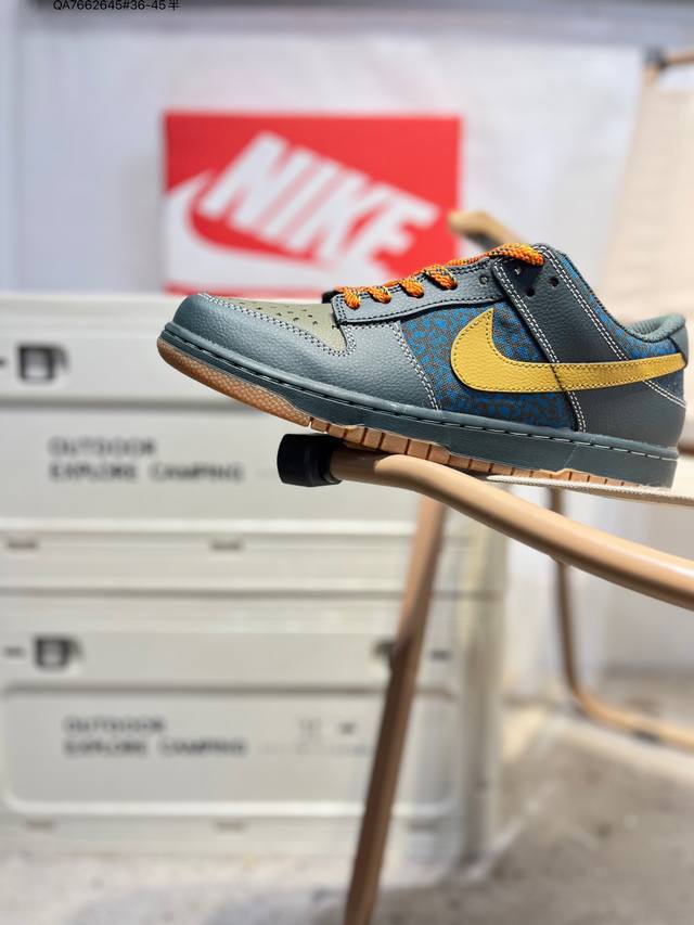 耐克Nike Dunk Low 板鞋Sb系列经典百搭休闲运动板鞋加厚鞋舌的填充，使舒适性大大提升，同时也更方便穿脱中底部分则加入了脚感柔软舒适Zoomair气垫