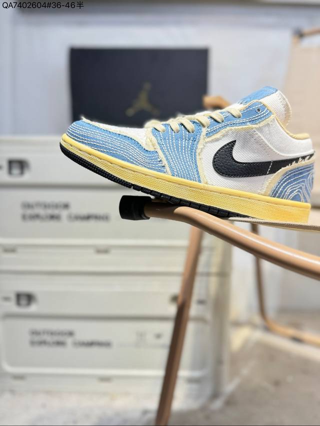 公司级头层皮乔丹Air Jordan 1 Low Aj1低帮系列篮球鞋 官方同步配色 原装级产物 #拒绝公底 立体鞋型 细节完美 高清洁度Fn7670 Qa74