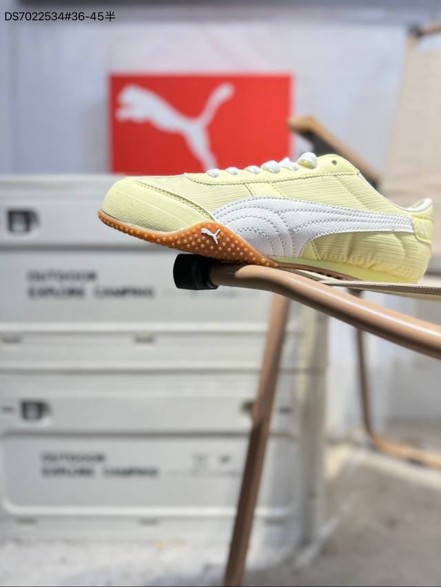 Puma Bella V2 Leather彪马 舒适 低帮生活休闲德训薄底鞋405703 Ds7022534#36-45半