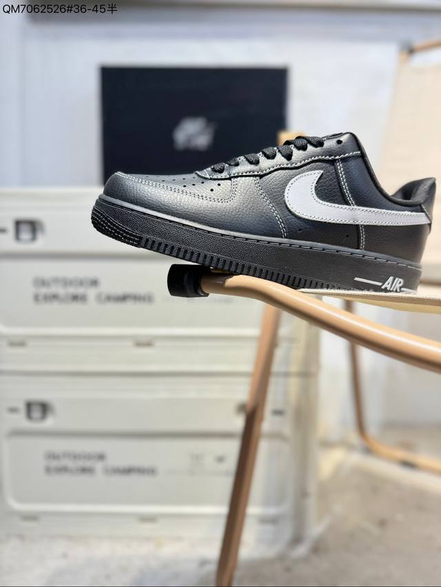 Nk Air Force 7 Low 空军一号低帮休闲板鞋 #定制皮料 原楦原纸板 纯正空军版型 高清洁度 内置全掌气垫Hq2037 Qm7062526#36-
