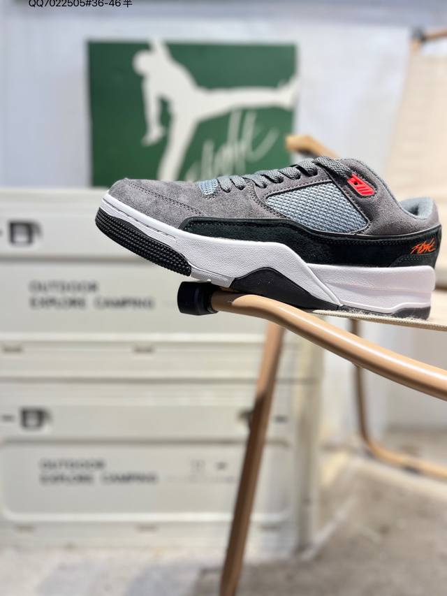 Who Decides War X Nike Jordan Flight Court Ate 搭防滑耐磨 低帮 耐克复古篮球鞋 货号:Hf3255 Qq7022