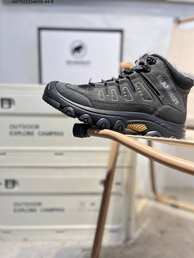 加毛款# Mammut猛犸象板鞋 潮流时尚 街拍Ins 学院风软底舒适通勤中帮板鞋20251022 Aw7022334#39-44半