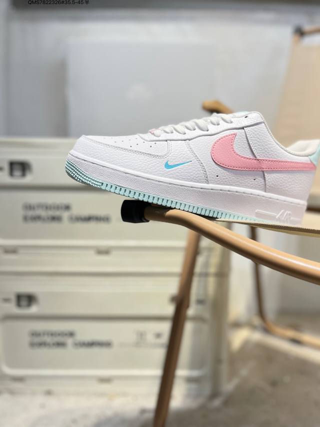 Nk Air Force 7 Low 空军一号低帮休闲板鞋 #定制皮料 原楦原纸板 纯正空军版型 高清洁度 内置全掌气垫Ih0640 Qms7822326#35