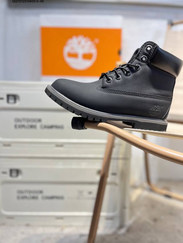 Timberland添柏岚 天伯伦 户外高帮休闲大黄靴系列 冬季防寒户外专用 日常随意搭配 原盒原包装Tb8658A Qq7012314#35.5-46