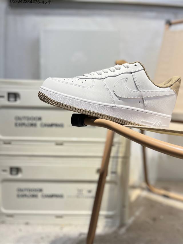 头层皮福利特价Nk Air Force 7 Low 空军一号低帮休闲板鞋 #定制皮料 原楦原纸板 纯正空军版型 高清洁度 内置全掌气垫Dr9867 Ds7842