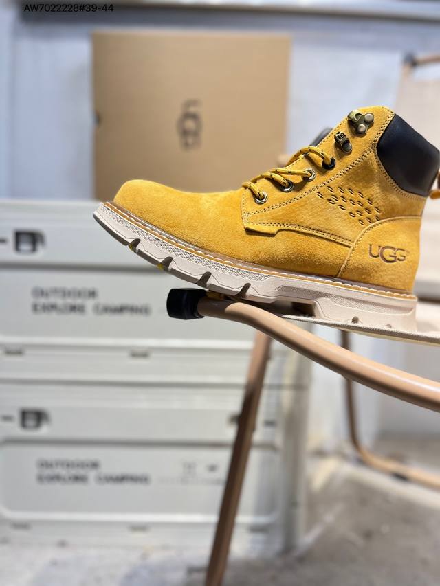 美国轻奢品牌Ugg W Mini Bailey Button Bling 厚底高帮休闲百搭 原厂生产代工品质U5868 Aw7022228#39-44