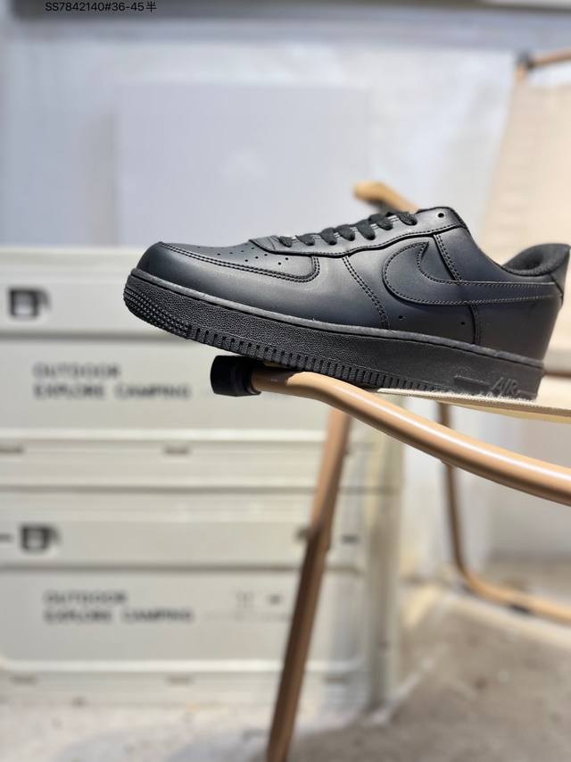 福利特价Nk Air Force 1'07 Low 空军一号低帮休闲板鞋 #定制皮料 原楦原纸板 纯正空军版型 高清洁度 内置全掌气垫315122 Ss7842
