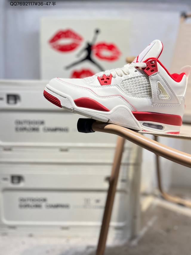 Air Jordan 4 Retro Black Military Blue 迈克尔 乔丹Aj4代中帮复古休闲运动文化篮球鞋Hv0823 Qq7692117#3