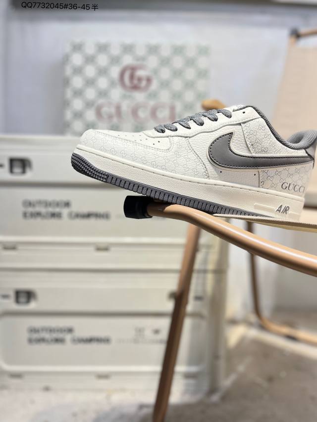 纯原头层皮福利特价Nk Air Force 7 Low 空军一号低帮休闲板鞋 #定制皮料 原楦原纸板 纯正空军版型 高清洁度 内置全掌气垫Cs5288 Qq77