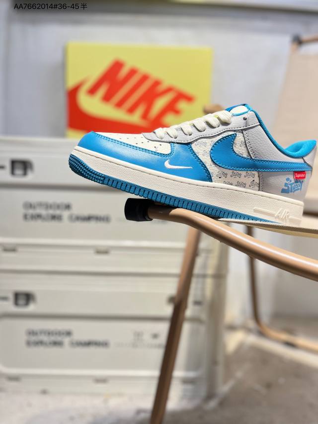 Nk Air Force 1'07 Low 空军一号低帮休闲板鞋 #定制皮料 原楦原纸板 纯正空军版型 高清洁度 内置全掌气垫Xd2588 Aa7662014#