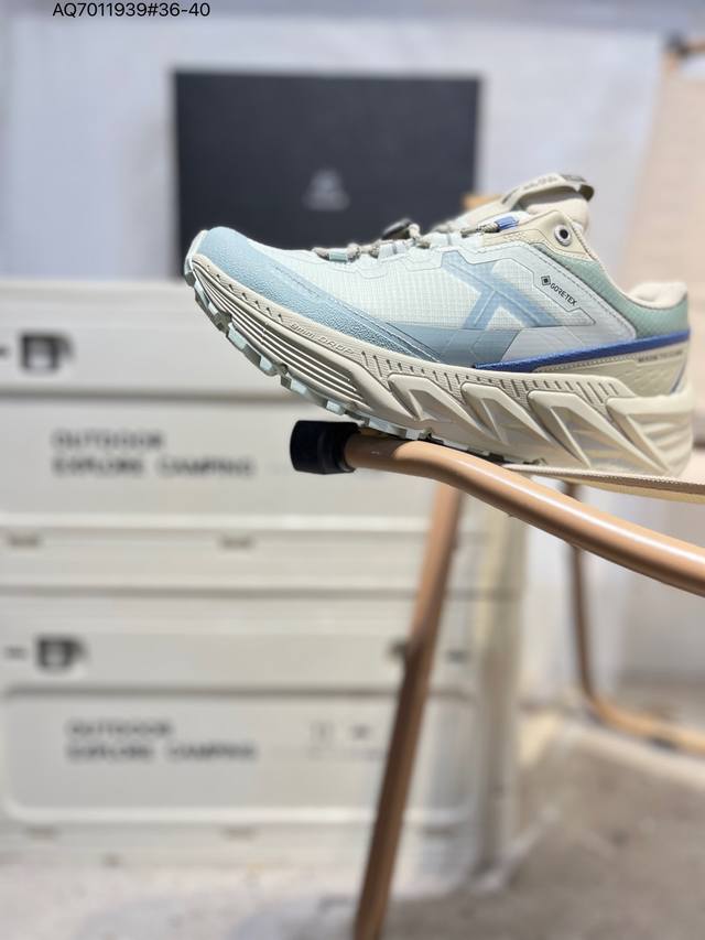 凯乐石 Kailas Fuga Du Boa 大坡王轻越野徒步网布Tpu减震防滑透气支撑回弹 低帮 超强抓地力登山鞋 Boa适配系统 通过旋钮实现快速微调 精准