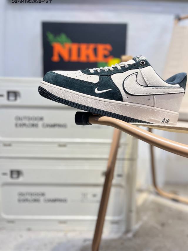 Nk Air Force 1'07 Low 空军一号低帮休闲板鞋 #定制皮料 原楦原纸板 纯正空军版型 高清洁度 内置全掌气垫Dy9867 Qs7841902#