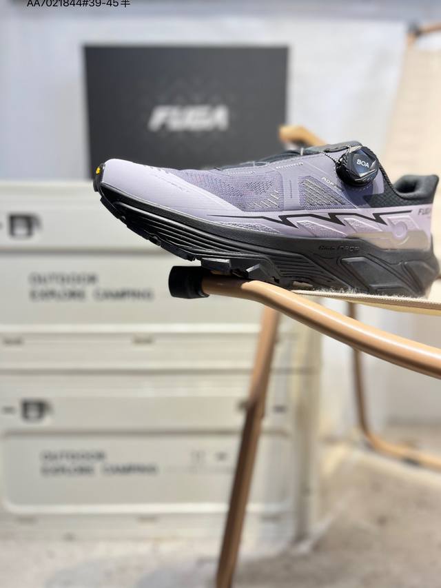 Kailas Fuga Du Boa 凯乐石 陡坡稳定越野跑山鞋 公司级 网布Tpu减震防滑透气支撑轻便 Vibrammegagrip大底掌控莫测地形 突破向上