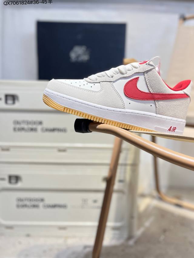 Nk Air Force 1'07 Low 空军一号低帮休闲板鞋 #定制皮料 原楦原纸板 纯正空军版型 高清洁度 内置全掌气垫Ib6388 Qx7061824#