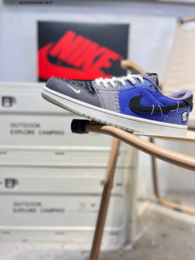公司级头层皮乔丹Air Jordan 1 Low Aj1低帮系列篮球鞋 官方同步配色 原装级产物 #拒绝公底 立体鞋型 细节完美 高清洁度Ih 9 Qx7401