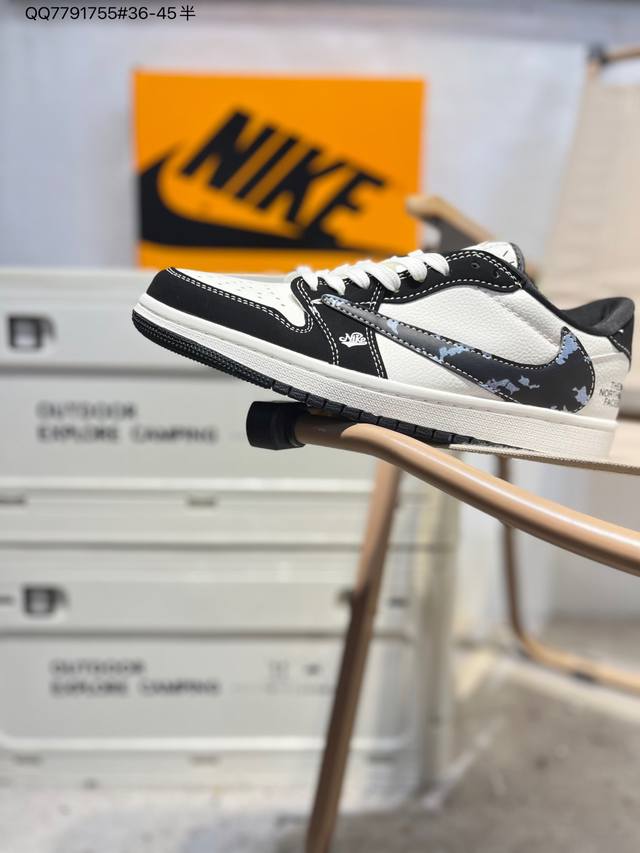 福利特价 公司级头层皮乔丹Air Jordan 1 Low Aj1低帮系列篮球鞋 官方同步配色 原装级产物 #拒绝公底 立体鞋型 细节完美 高清洁度Jw1188