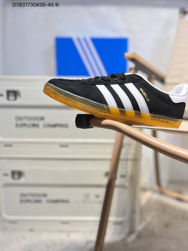 阿迪达斯Adidas Originals Gazelle Esquisite Gucci 德训 羚羊系列低帮复古百搭休闲运动板鞋Ji2060 D7831730#