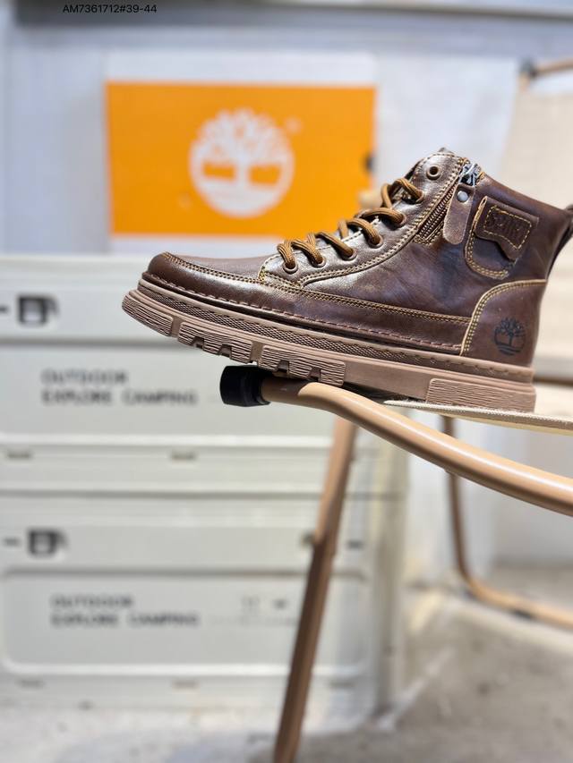 Timberland添柏岚 天伯伦 户外高帮休闲系列 冬季防寒户外专用 日常随意搭配 原盒原包装Tb 66 Am7361712#39-44