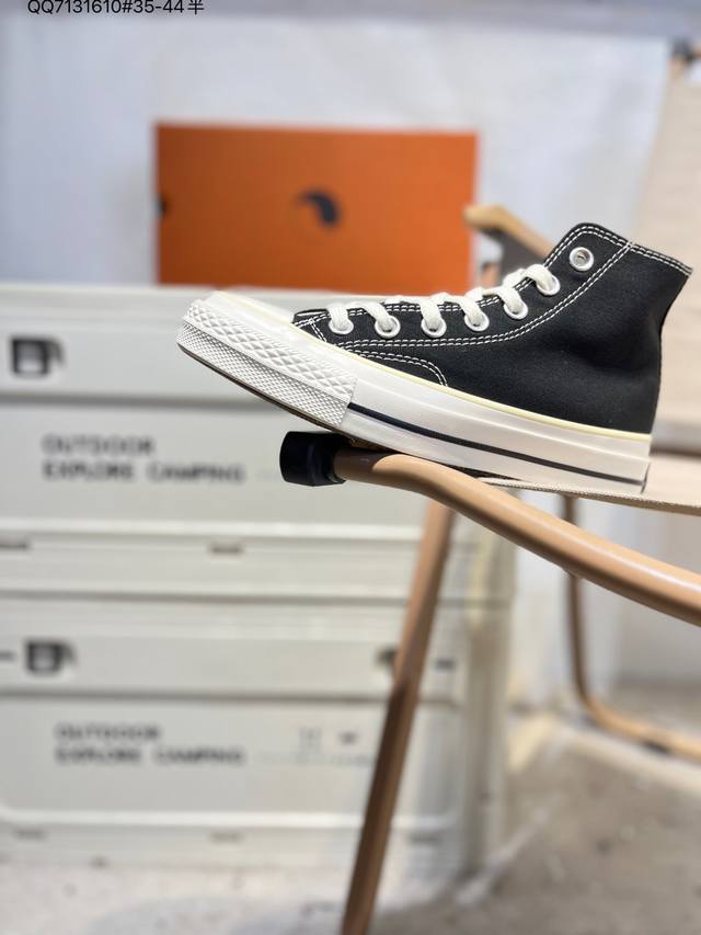 硫化工艺 匡威 Converse Chuck Taylor All Star 1970 Hi高帮硫化休闲运动板鞋 正确硅蓝中底A16179C Qq7131610
