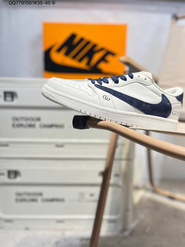 福利特价 公司级头层皮乔丹Air Jordan 1 Low Aj1低帮系列篮球鞋 官方同步配色 原装级产物 #拒绝公底 立体鞋型 细节完美 高清洁度Llx198