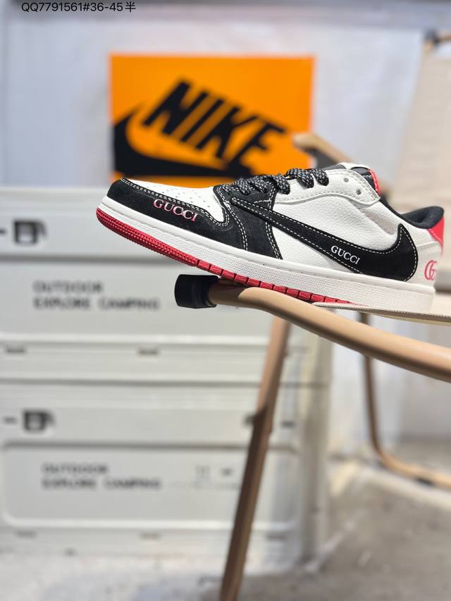 福利特价 公司级头层皮乔丹Air Jordan 1 Low Aj1低帮系列篮球鞋 官方同步配色 原装级产物 #拒绝公底 立体鞋型 细节完美 高清洁度Llx198