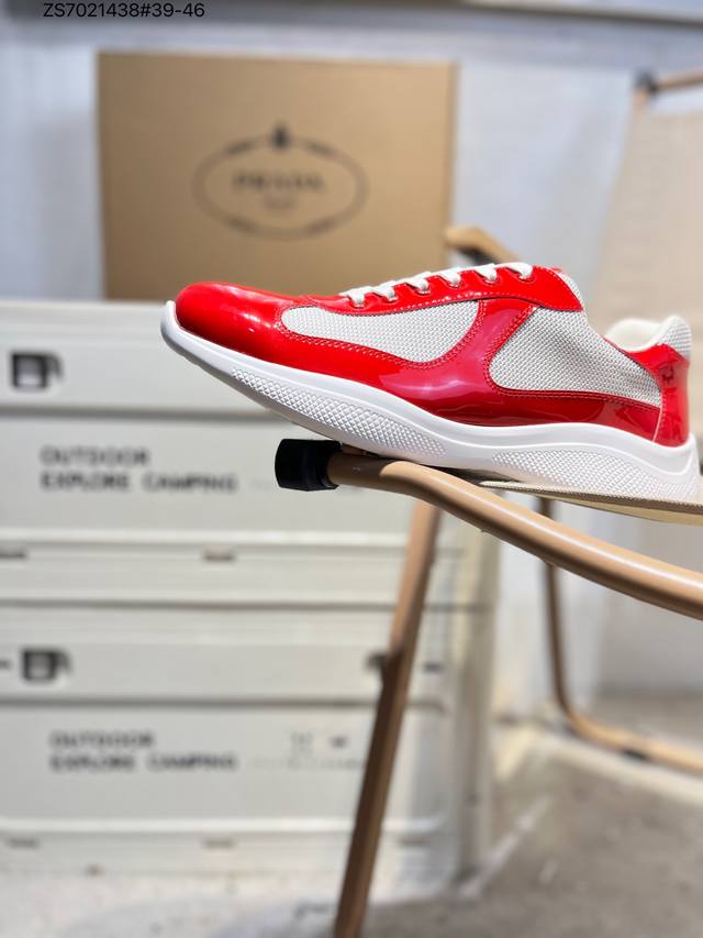 Rada普拉达 广东大厂品质 专柜同步 鞋面意大利进口牛皮面料 实拍首发 缤纷色彩复杂工艺品 进口舒适网布内里垫 鞋底原厂特供原版底 独家活动成型底超级舒适 原